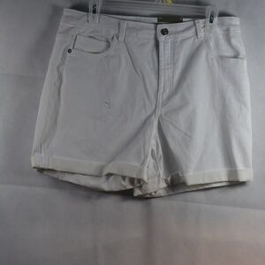 White Jean Short SZ 12 George NWT